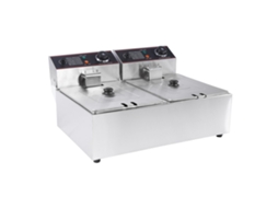 Fritadeira Elétrica Dupla Aço Inox 12l