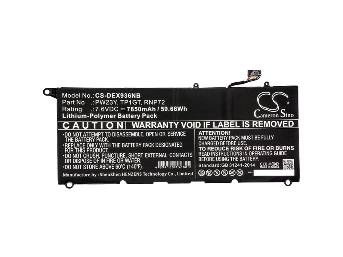 Bateria POWERY 1.10.DEL.999.1858 para Dell RNP72