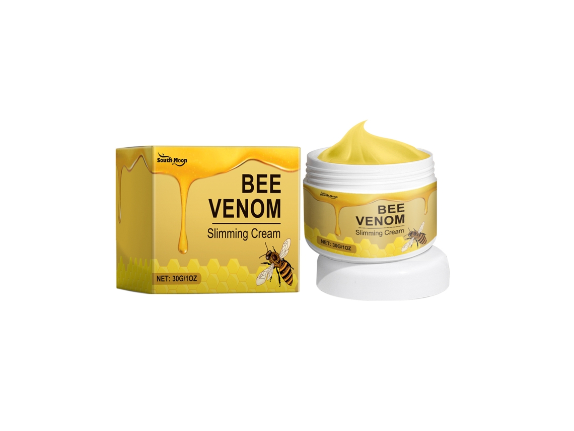 Creme de Cuidado com Veneno de Abelha South Moon Hidrata e Tona Corpos Leve e Suave