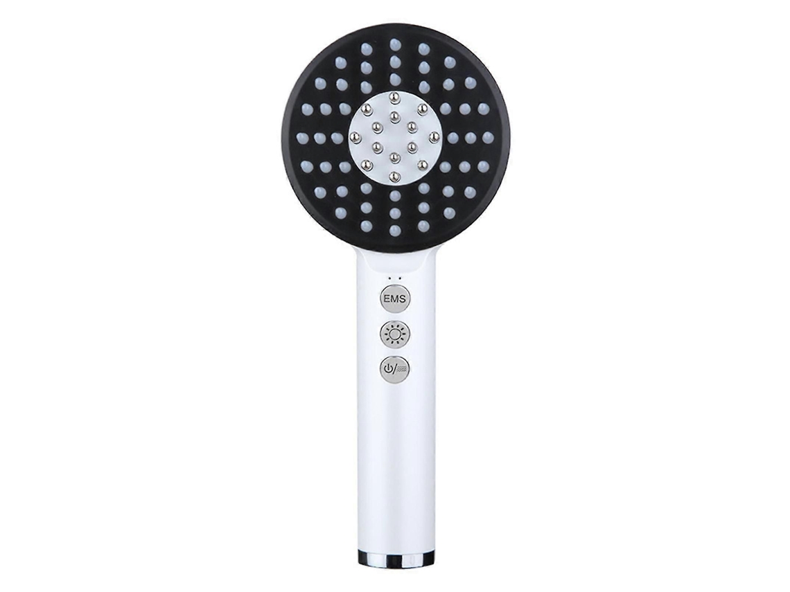 Escova de Terapia com Luz Vermelha e Aplicador Óleo para Todos os Tipos Cabelo. GOKOCO