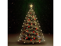 Vidaxl Cordão De Luzes Para Árvore De Natal 180 Led 180 Cm