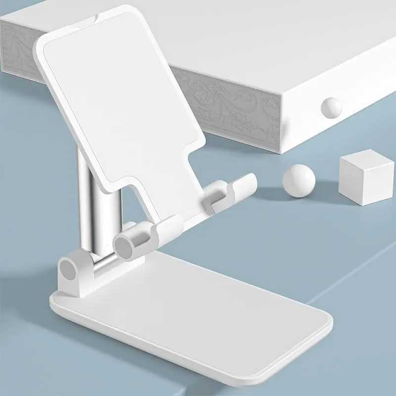 Suporte de mesa AQUAFORGE universal para celular, tablet e iPad, antiderrapante, dobrável, com altura ajustável
