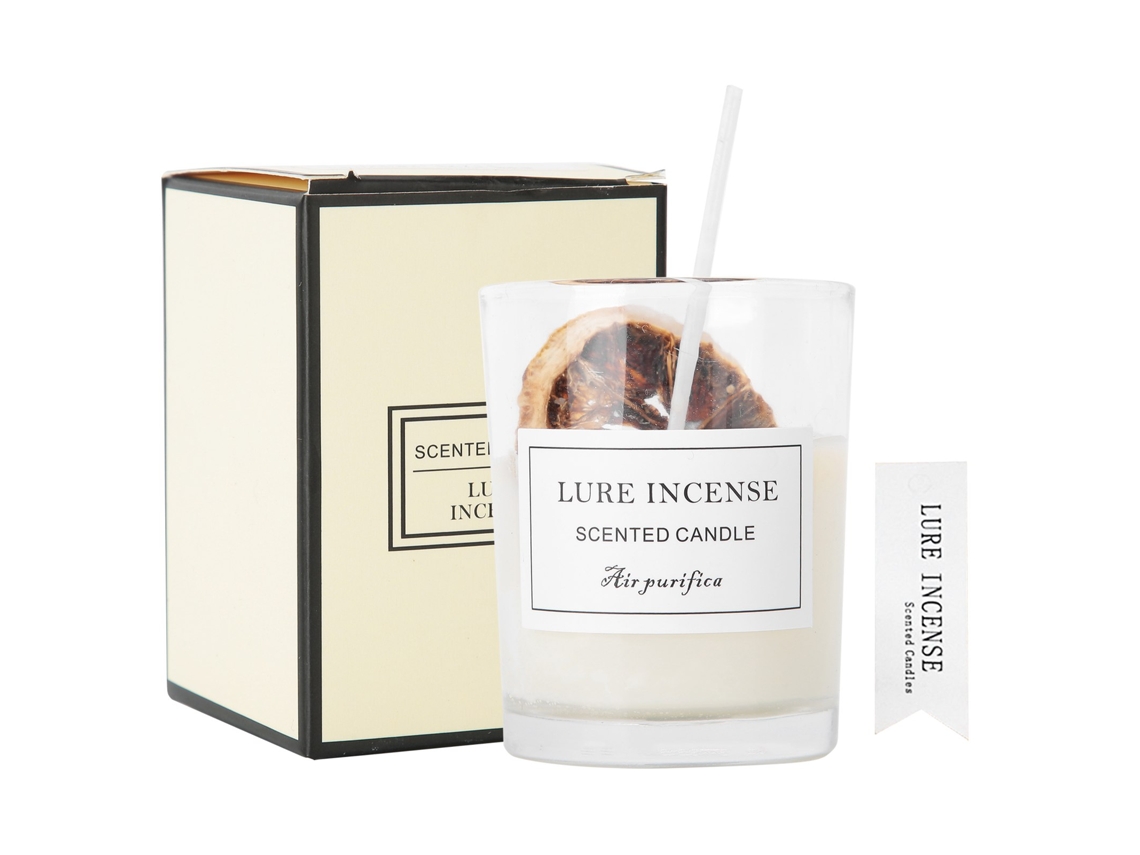 Vela Perfumada em Vidro para Decoração e Presentes | S/MARCA