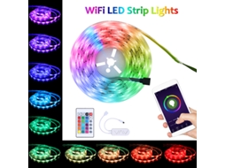 2026 tomshine Luz Led Inteligente Wifi 5m Rgb Cambio de Color Ip65 Compatible Con Alexa Control Remoto