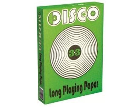 Papel branco para impressora jato de tinta BURGO Disco 33