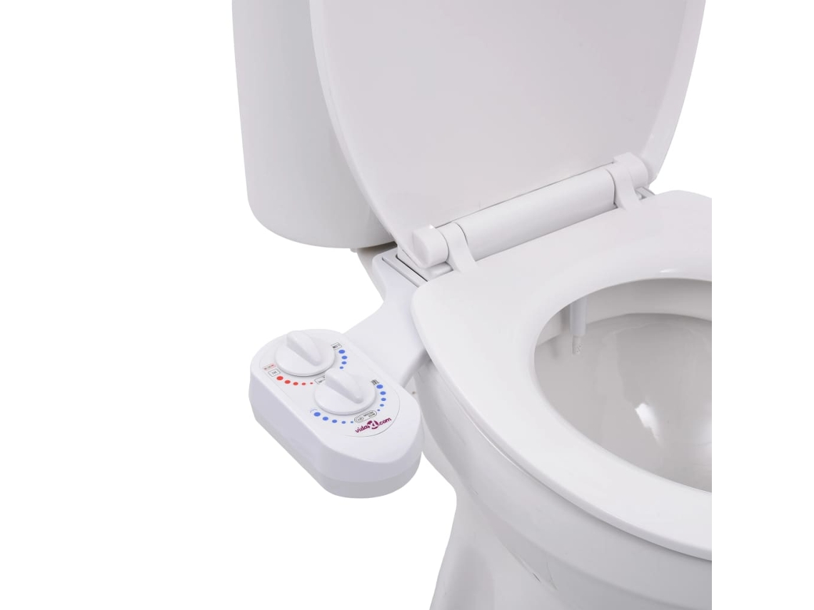 Vidaxl Acessório P/ Assento De Sanita Com Bocal Único Água Fria/quente