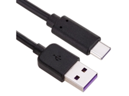 Cabo De Carrmento Rápido De 1 M Usb  -c Macho Para Usb  -a Macho 5v 4a 9v 3a*