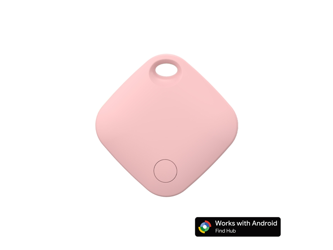Mini Tracker Anti-perda Dispositivo Henten Home Para Android Find Hub Rosa