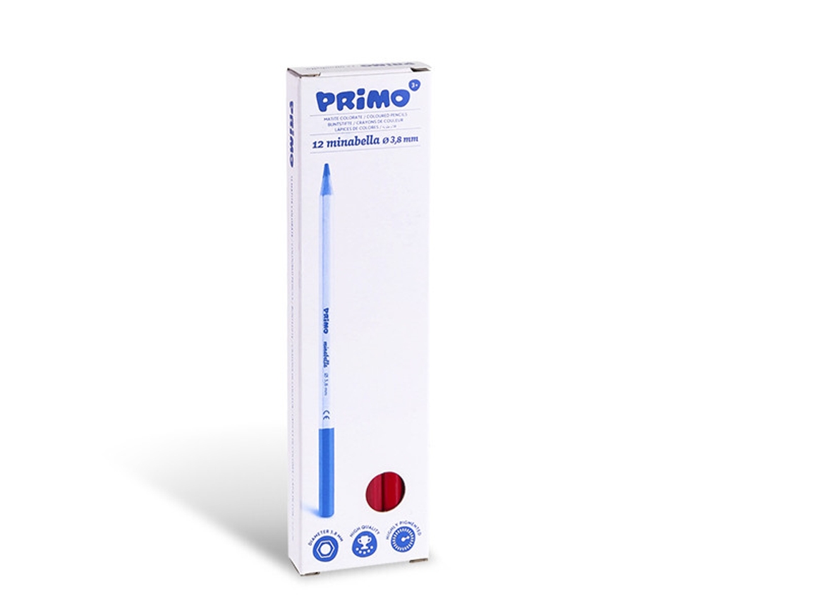Lápis Vermelho PRIMO 5227Mbs310 12 Peças