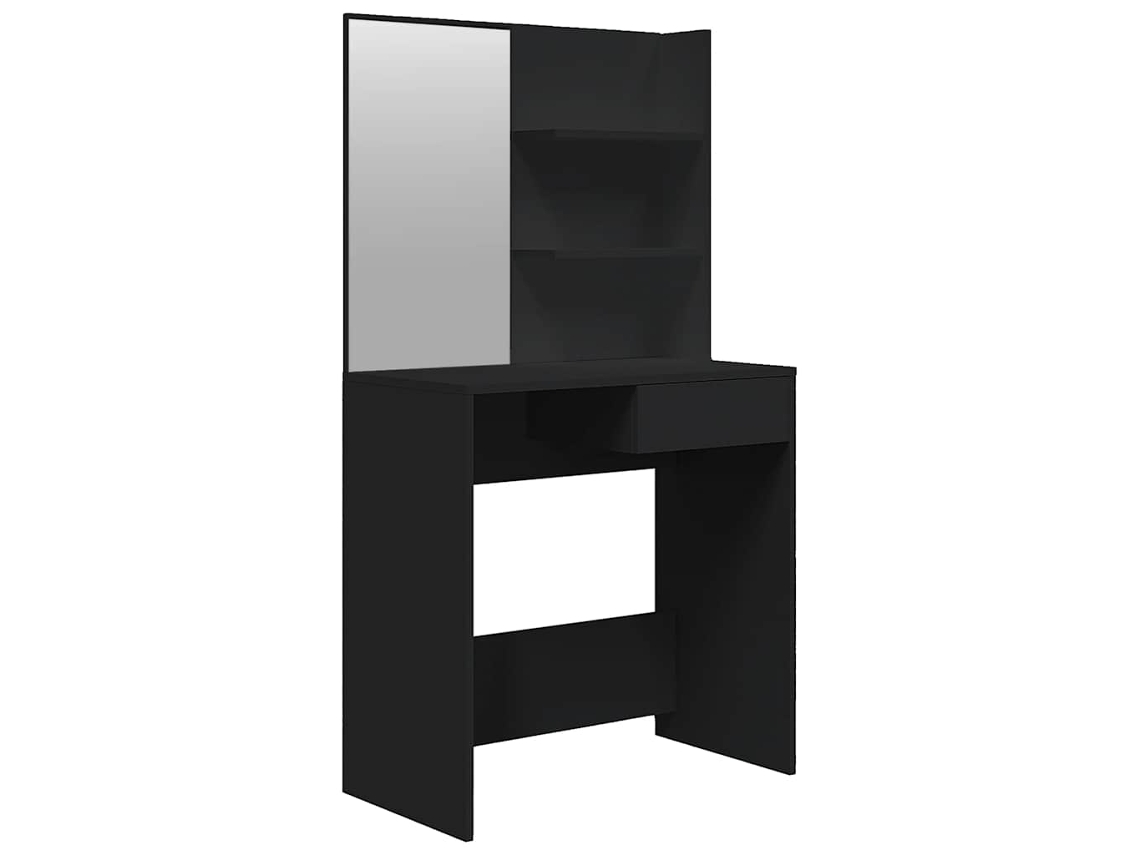 Dressing Table, Dressing Tables Vidaxl Preto Madeira Processada