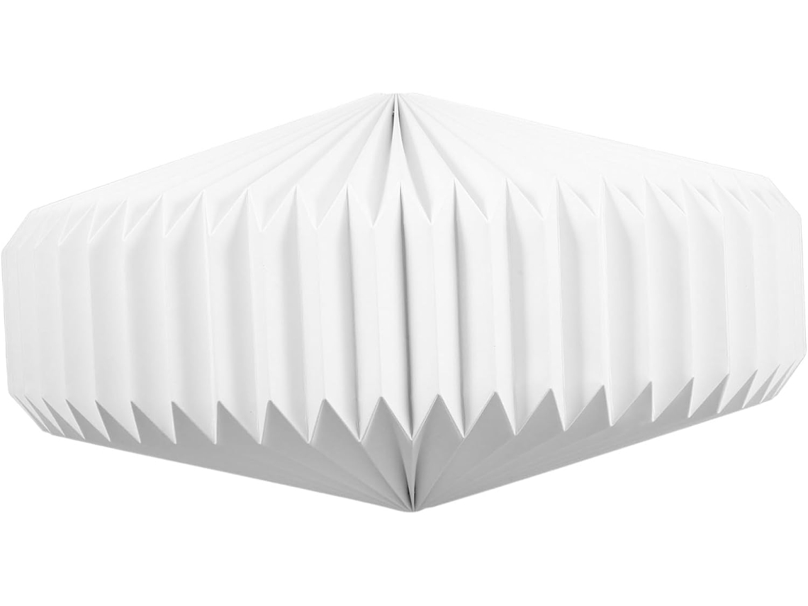 Abajur Suspenso Geométrico de Papel Dobrado, Decoração Moderna e Aconchegante para Casa. SFUSHOS
