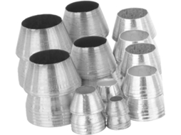 Cunhas De Metal Para Cabo Martelo (14 Unidades), Ferro Prateado,
