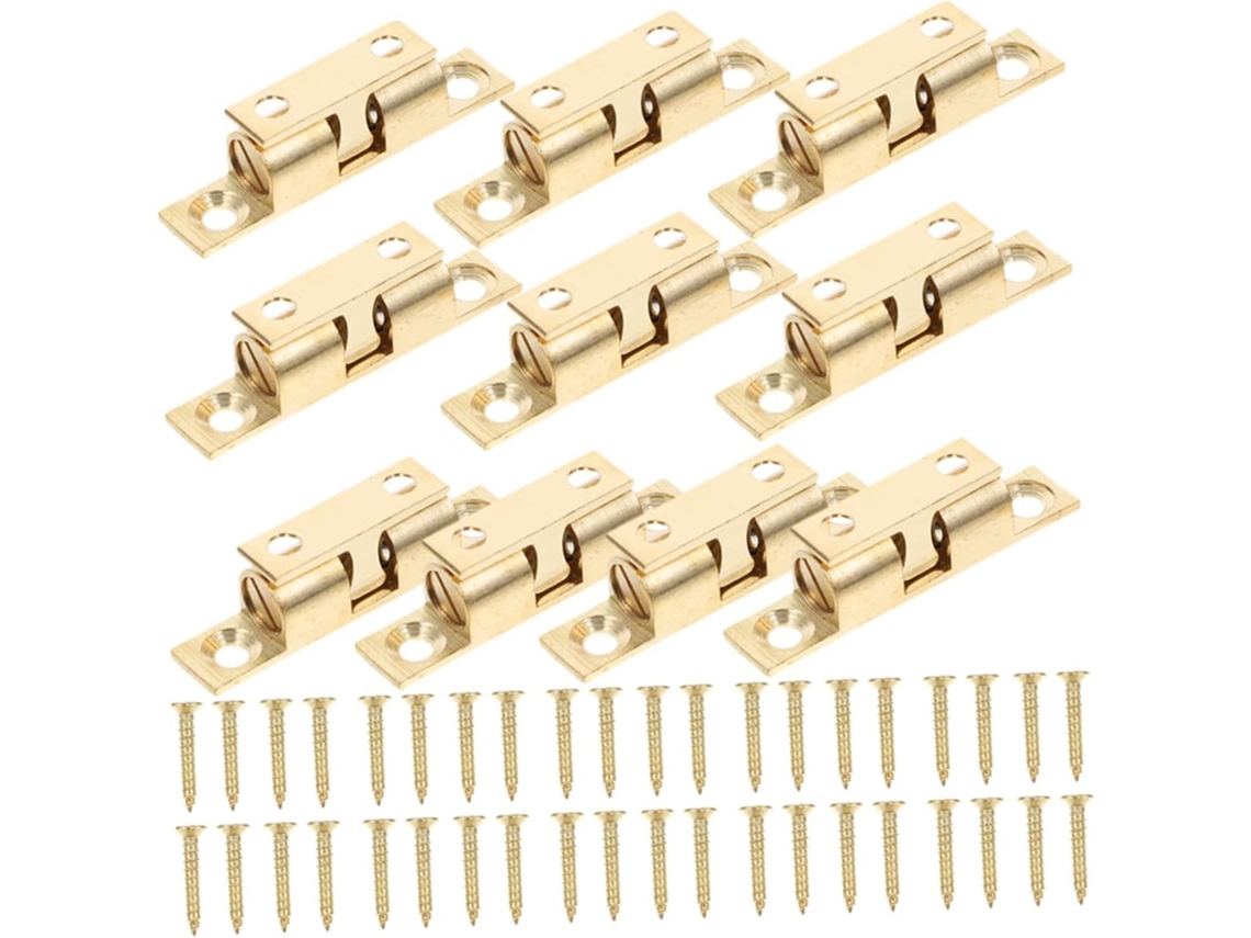 Conjunto De 10 Fechos Esfera Reposição Orfofe, 50mm, Em Latão, Portas De Armários, À Prova De Ferrugem