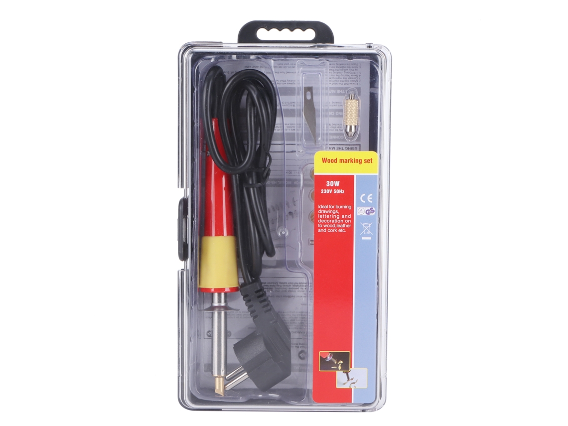 Kit de Ferro de Solda para Queimadura com Pontas Substituíveis