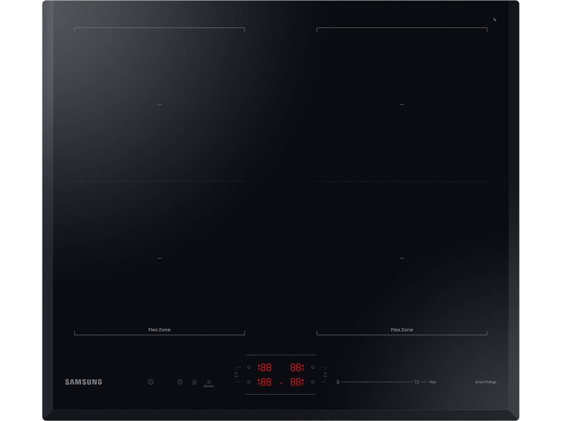 Placa de Indução SAMSUNG Nz64B5066Kk (Elétrico - 60 Cm - Preto)