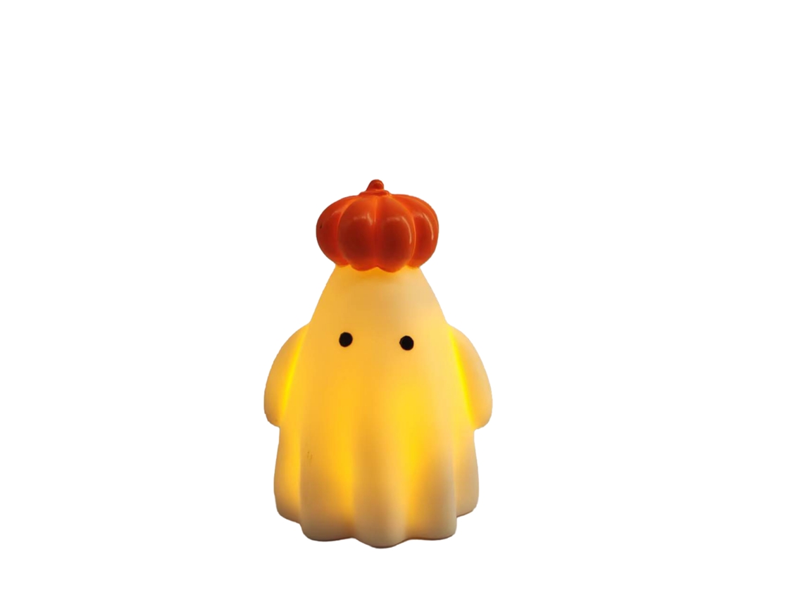 Laxiscreed Vela De Abóbora Fantasma Para Halloween – Iluminação Decorativa E Ambientação Festiva
