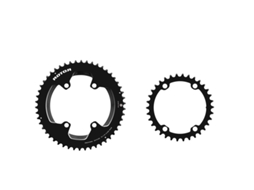 ROTORES | NoQ-Ring BCD110x4 2x Shimano R9200 & R8100 & R7100 - 39T