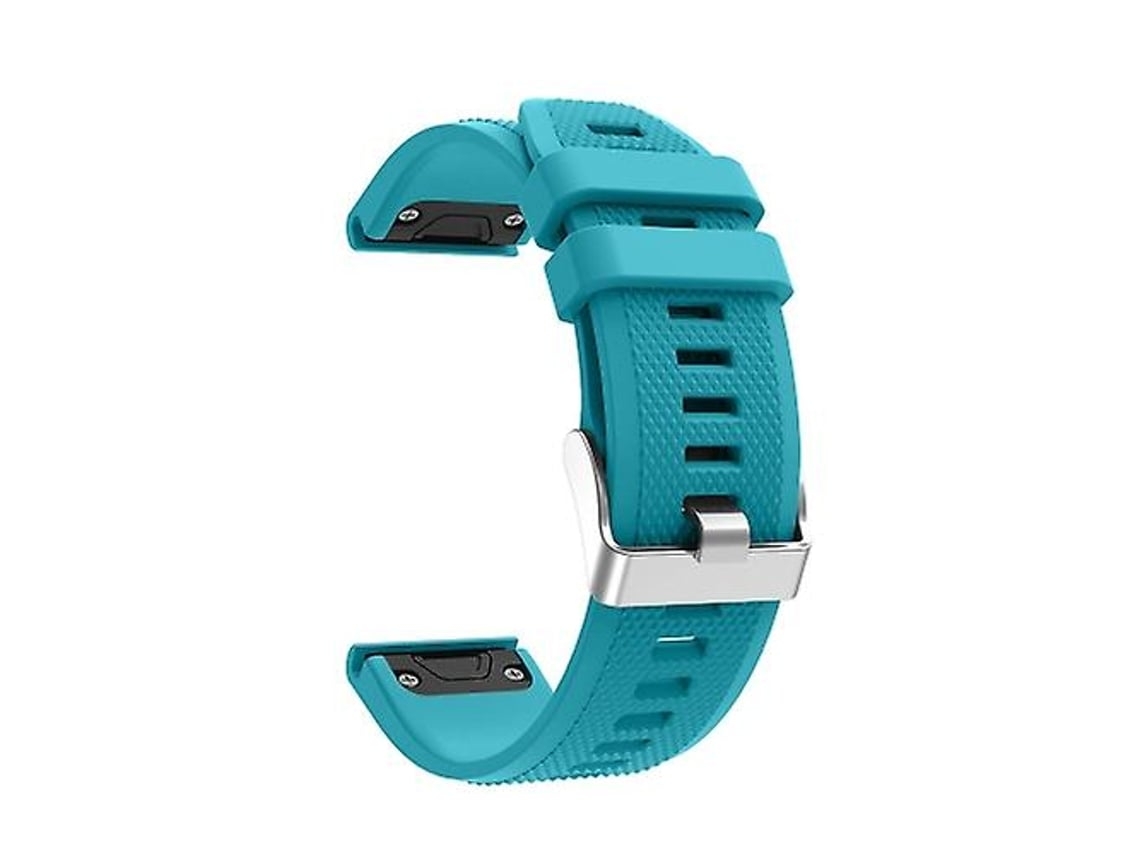 Lurelia Pulseira De Silicone Azul Oficial, Compatível Com Relógio Garmin Fenix 5