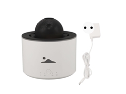 Difusor de Aroma e Humidificador com Luz Noturna Forma de Planeta 100 240v Plugue Eu
