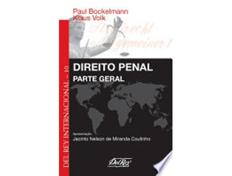 Livro DIREITO PENAL - PARTE GERAL VOL.10 de BOCKELMANN, PAUL | VOLK et al. (Português do Brasil)