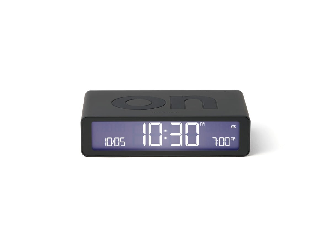 Despertador LEXON FLIP Classic (Cinzento) 