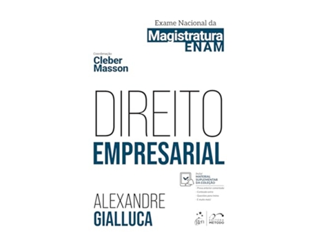 Livro Direito Empresarial Exame Nacional Da Magistratura de Alexandre Gialluca (Português)