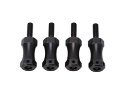 Conector Hexagonal de Roda Estendido, Aço 12mm, para Carros RC Losi Baja Rey, Rock Rey, Hammer Rey, 1/10 S/MARCA