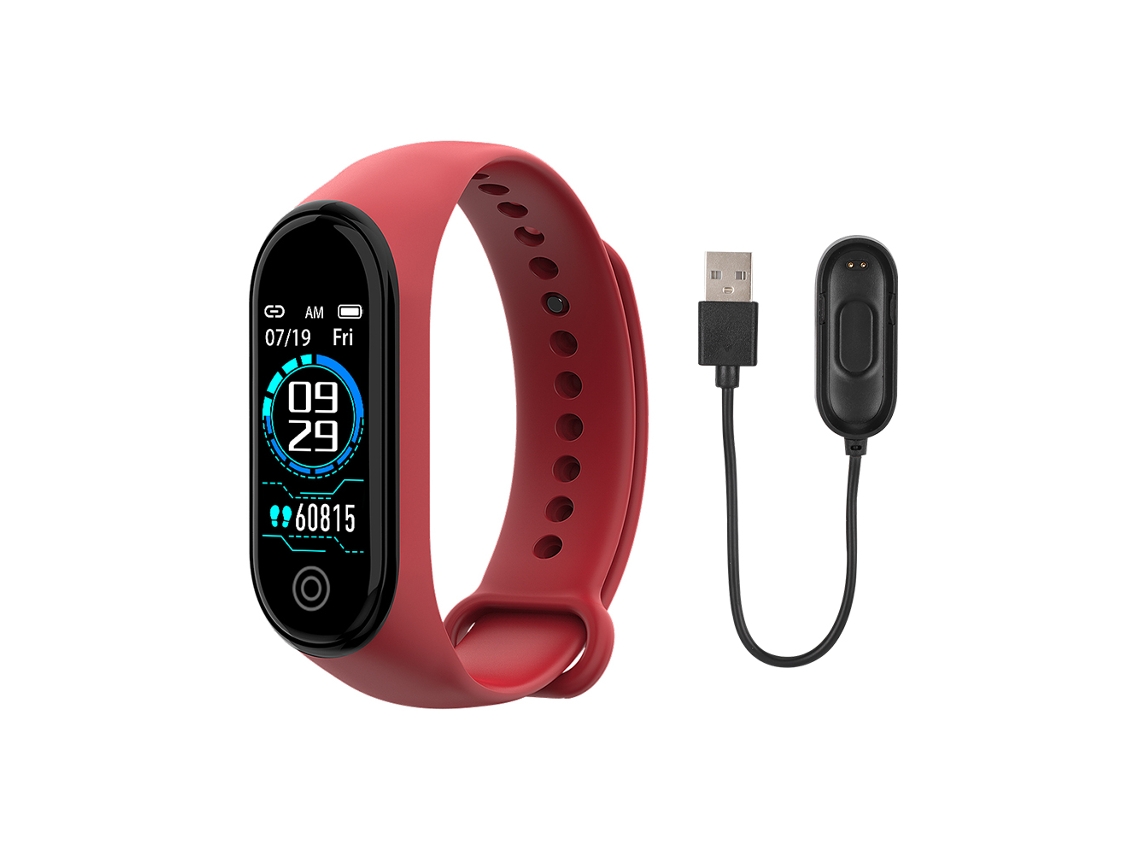 Pulseira Inteligente Pulseira Esportiva Inteligente EOOCOO (tela de Cor Total Ips Hd, Bluetooth 4.0)