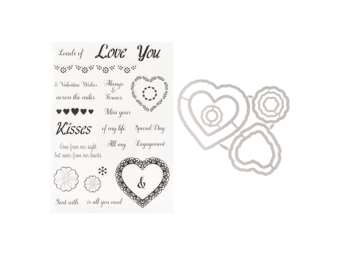 Sellos Transparentes Com Molde Para Manuais Cartões Scrapbooking Diy Reutilizáveis