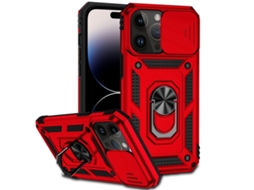 Capa Para Iphone 14 Pro Max - Suporte Deslizante Para Câmera