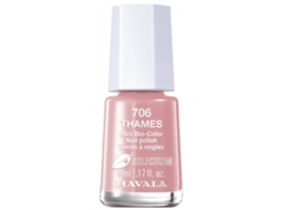 Mini esmalte Bio Color com silicone 5 ml Cor: Tâmisa MAVALA