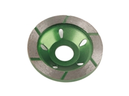 Disco De Corte E Esmerilado De Diamante Em Copa 80mm Para Concreto Mármore Granito Segmentado