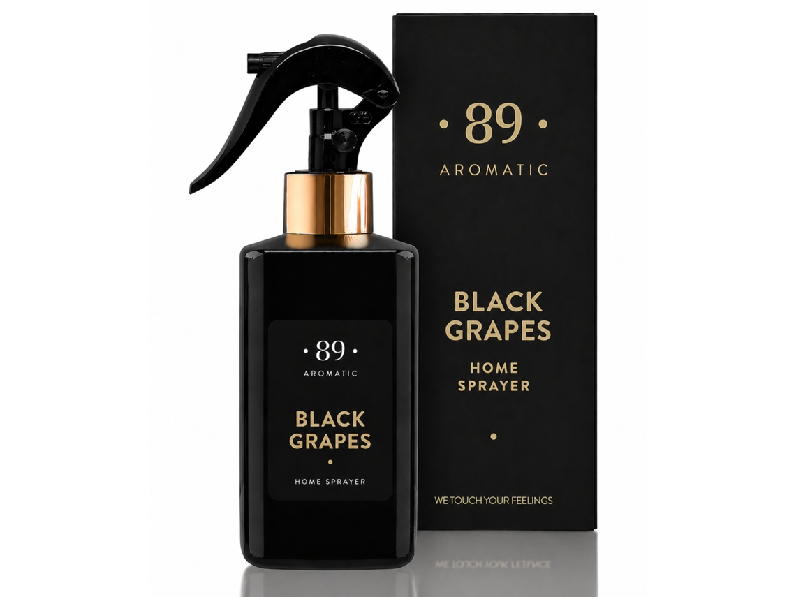 Spray de Ambiente Black Grapes - Aromatic•89• - 300 Ml