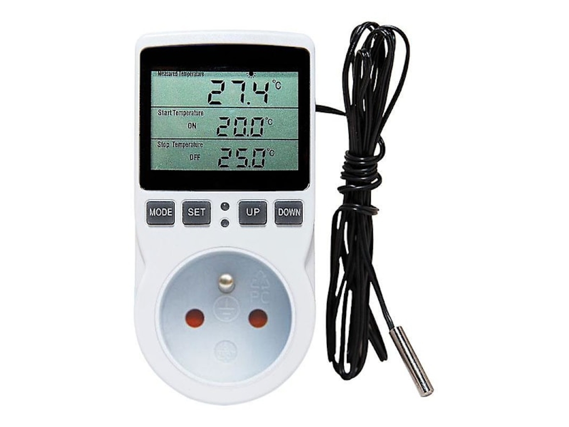 Controlador de Temperatura Digital com tomada e temporizador BRILVIBERA
