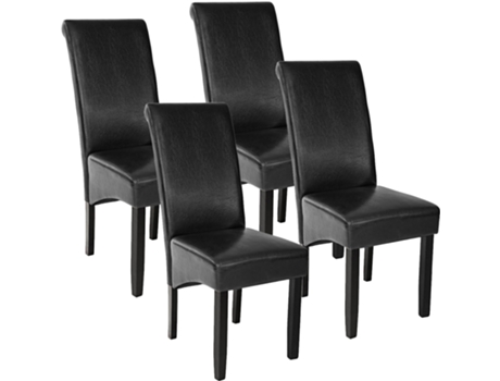 4 Cadeira TECTAKE de Jantar Ergonómicas