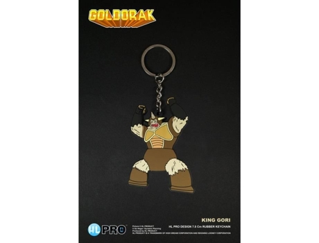 Porta-chaves King Size De Homem High Dream Goldorak Gori Sonho Aborrachado Multicor (onhocm)