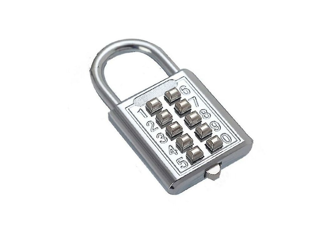 Cadeado Com Código De 10 Dígitos, Para Portas E Portões