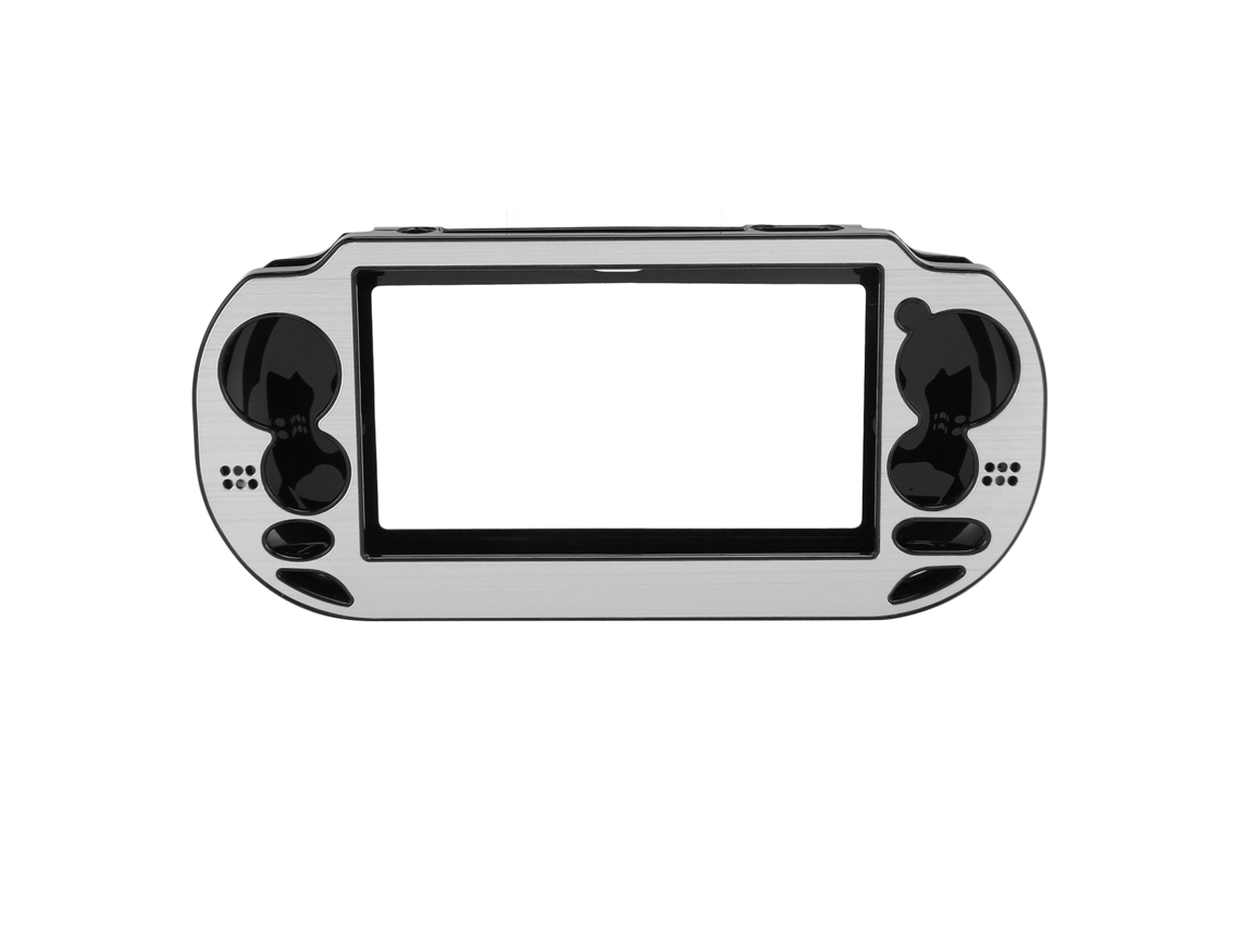 Mali capa Protetora para Console de Jogos Vita 1000 Psv 1000 À Prova de Água e Choques Metal Prata
