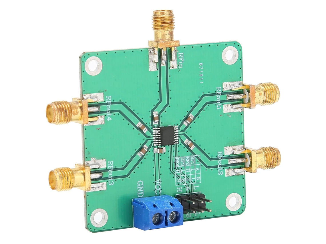 Placa De Circuito Impresso (pcb) Para Módulo Rf Unipolar 4 Vias, 5 V,