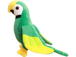 Brinquedo De Pelúcia Papagaio Desenho Animado, Macio, Figura
