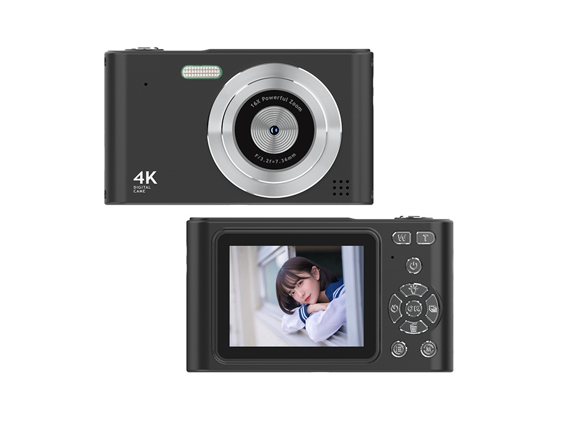 Nova Câmara Digital Retro 4k De Entrada Com Sensor Ccd, Ãtima Opção Para Oferecer Preta Cartão De Memória De 32 Gb Leitor De Cartões Sfushos