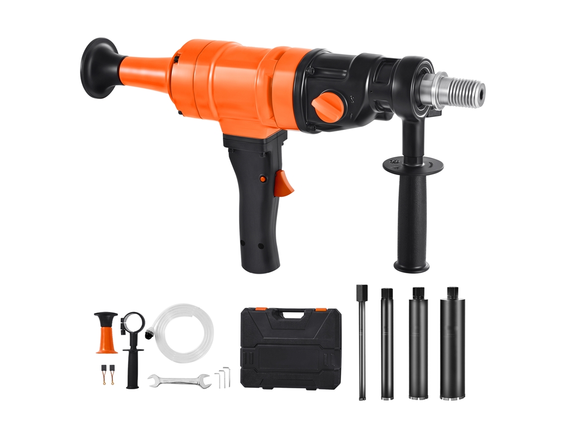 Perfuratriz Manual Succebuy Diamante 1000/2250 Rpm Com 4 Brocas De 20 Cm De Diâmetro