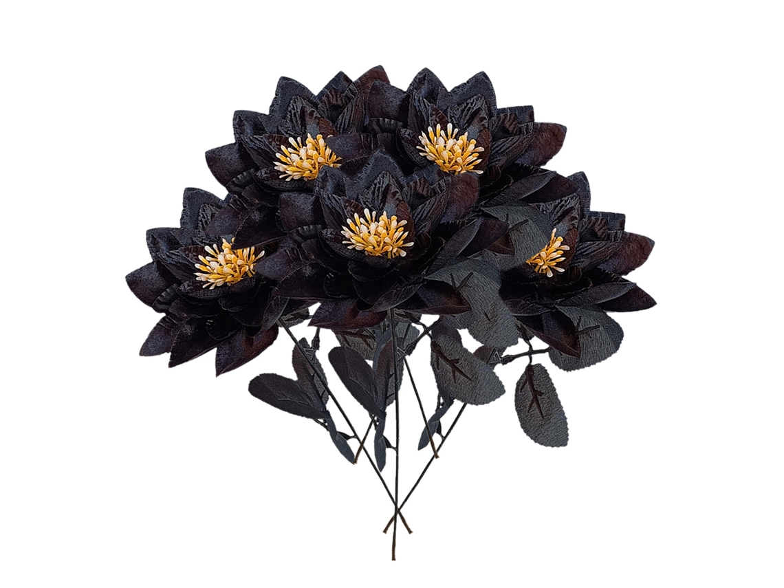 Flor Artificial Lotus para Decoração S/MARCA