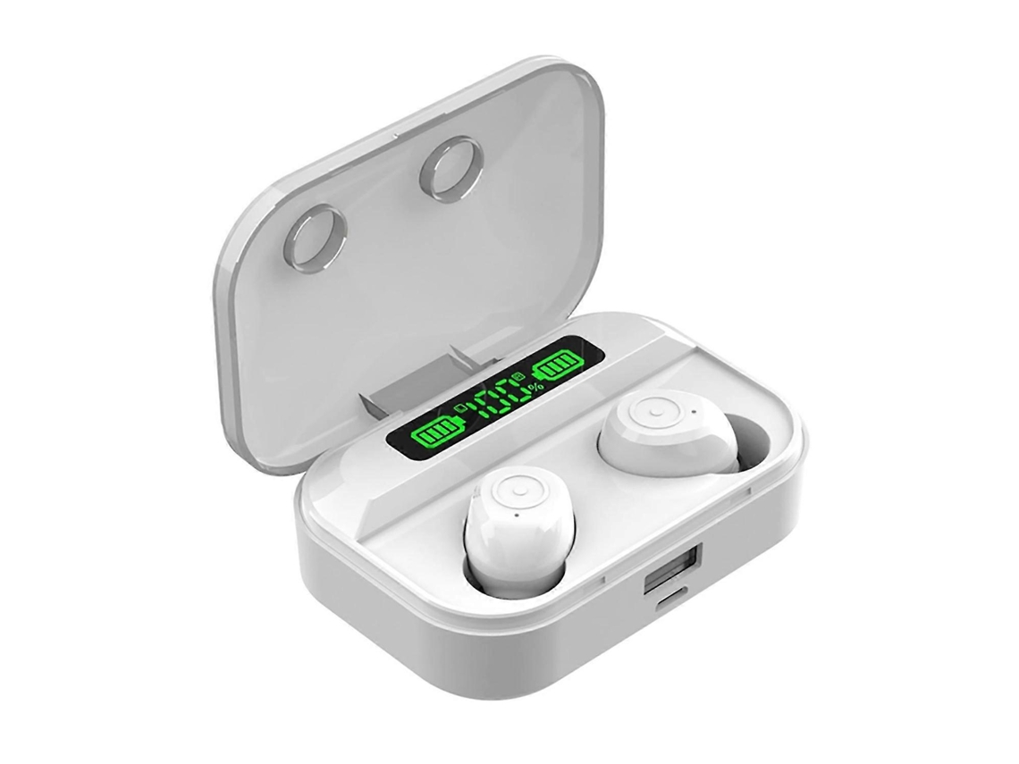 Fones De Ouvido Bluetooth Tg01 Estéreo Digital Com Tela Led E Controle Por Toque, Fones De Ouvido Sem Fio Intra Auriculares Ly Ebike