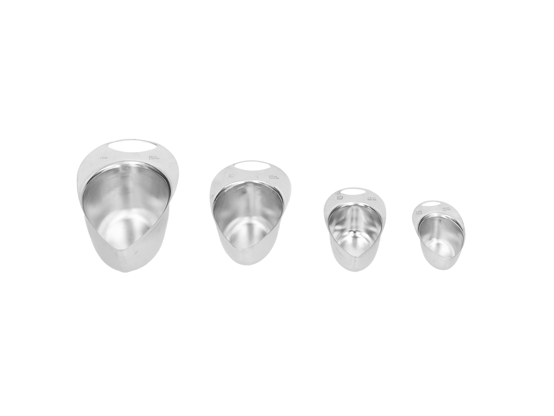 Colher Medidora Inox 4pçs Conj LAXISCREED