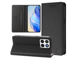 Capa De Couro Para Celular Rc01 Com Dupla Dobra Magnética E Rfid