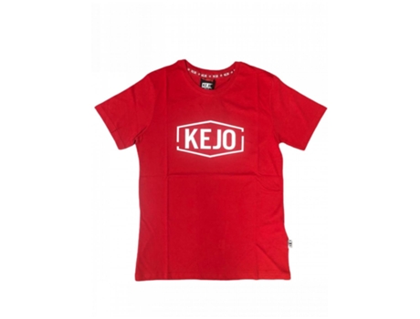 T-shirt De Homem Kejo Poliéster Vermelho (s)