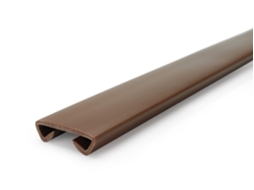 Corrimão Quest Pvc Standard 40x8 Mm, Castanho, 25 M