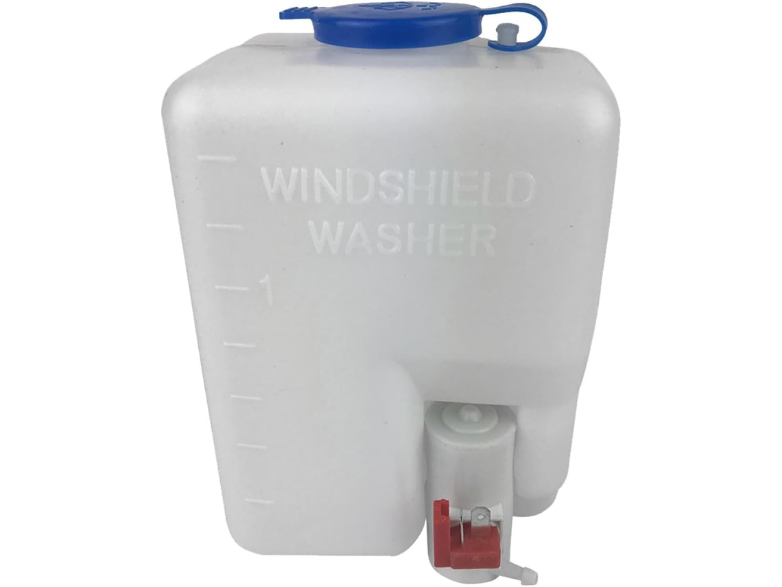 Kit Reservatório para Bomba de Lavador de Para-brisa de 12V e 1.8L em Plástico - Fácil de Usar