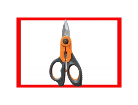 Tesoura Profissional Com Crimper F40 HT INSTRUMENTS